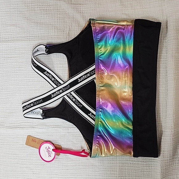 Justice Girl's Swimsuit Size XL 16/18 - Picture 8 of 13